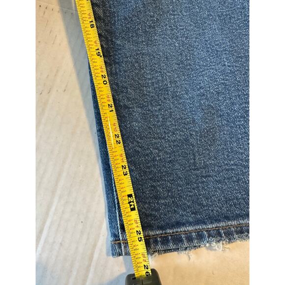 NEW Madewell Mid Rise Classic Straight Jeans Sz 31 - Picture 12 of 12